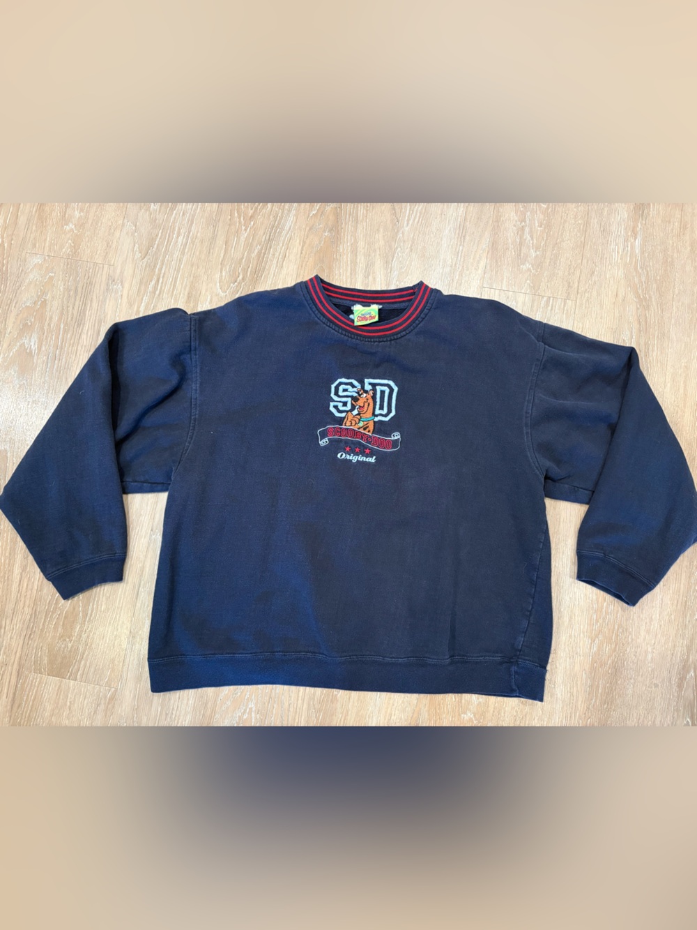 Vintage Y2K Cartoon Network Navy Sweatshirt with SD & Scooby doo
